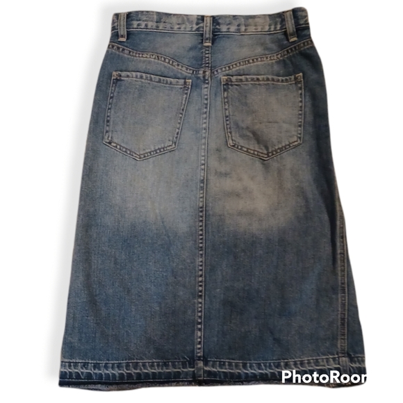Free People cloud with mini denim skirt - Picture 5 of 10